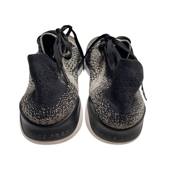 Nike Free RN Flyknit 2018 Womens 9 Black Gray Lace Up Low Top Running Shoes - Picture 3 of 13